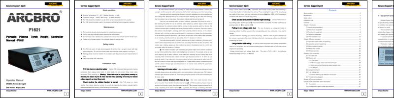 THC System Manufacture Manual F1620 Arcbro.pdf